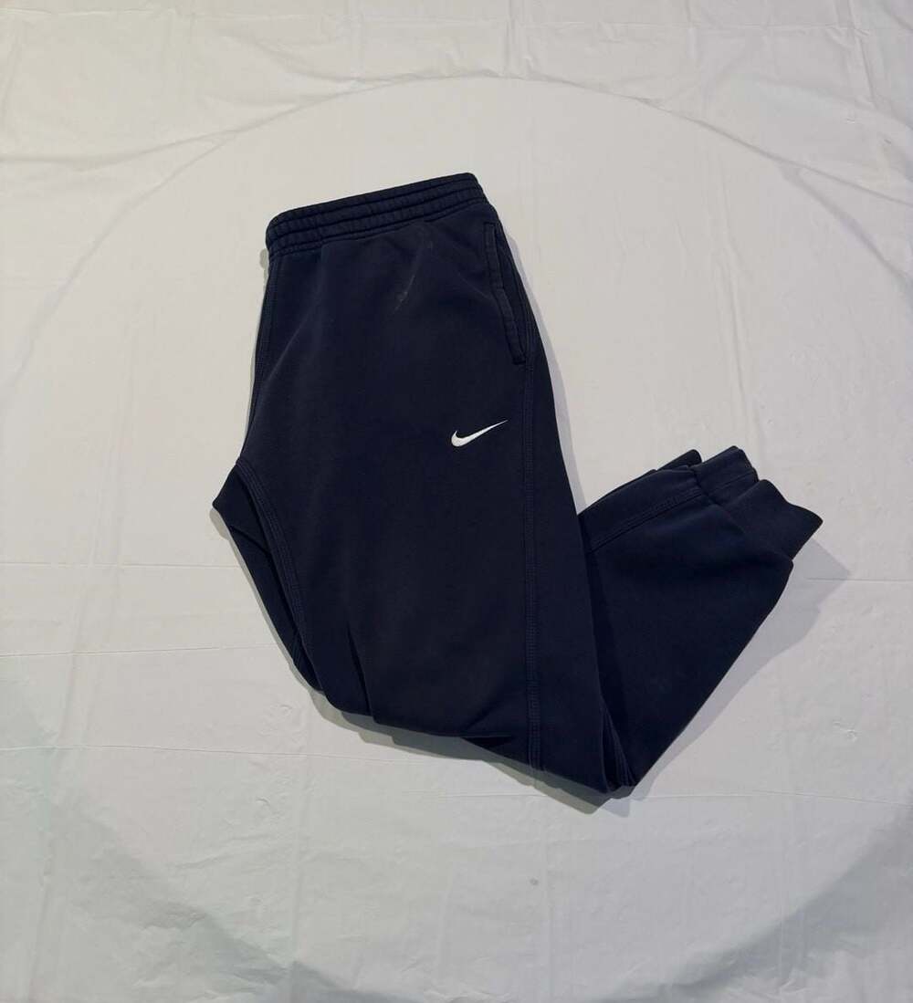 Nike Men's Navy Blue Y2K 90s Jogger Sweatpants Size Large